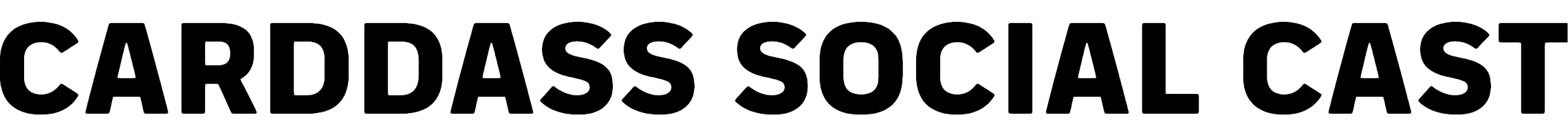 Carddass Social Cast